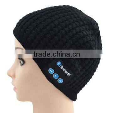 Electronics bluetooth beanie caps with music and make phone call