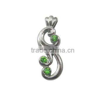 diamond pendant with flower design for necklace jewelry,various designs,passed SGS factory audit