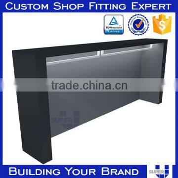 Customized high class white wooden wall display units
