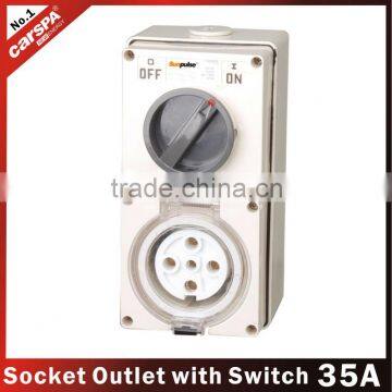 35A universal switched socket outlet 500V