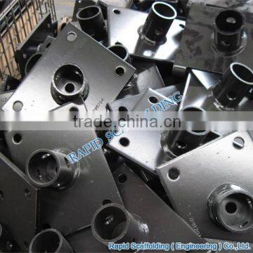 Hot Sales Types of Powder Coated Black Base Plate Parts Frame Scaffolding System