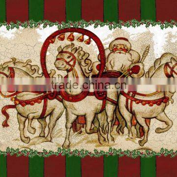 Santa Claus Christmas LED canvas Art