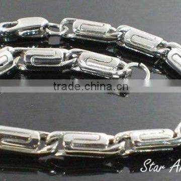 2012 new fashion jewelry,wholesale good quality bracelets,stainless steel club bracelet B084