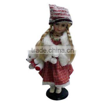 Ceramic Dolls New Toy Girls Cloth & Rayon Beautiful Girl Dolls photo-2