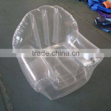 transparent concise inflatable chair for baby