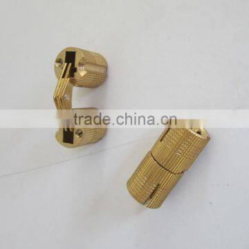 High Quality OEM 12 mm Brass Furniture Barrel Hinge