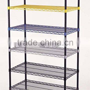 chrome wire shelving