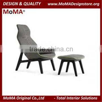 MA-SD221 Hotel Lounge Chair With Foot Stool