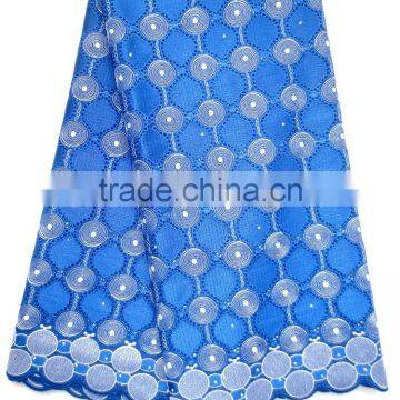 2015 Best Selling In High Quality African Swiss Voile Lace In Switzerland