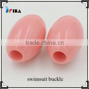 Sexy Appealing Oval resin plastic bead for swimwear