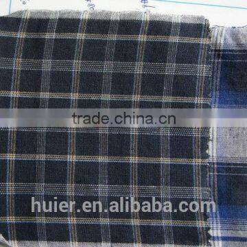 Printed fabric cotton plaid fabric for shirt and home textile weaving