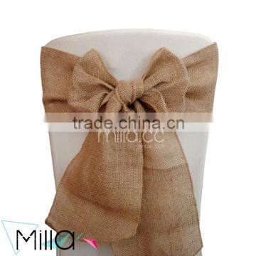 Jute chair sashes for chairs