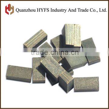 Size 700mm 1300mm Block Concrete Marble Granite Segment for Stone Cutting