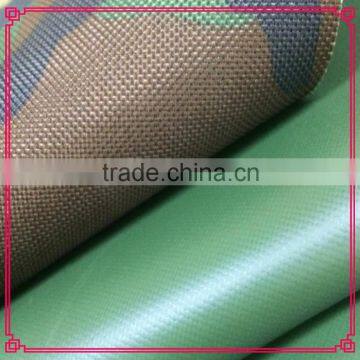 PVC backing polyester waterproof tent fabric