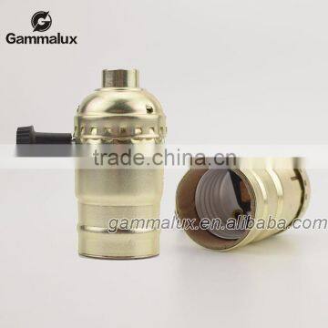 Aluminum Lamp Holder E26 E27 Socket,Lamp Socket with Switch