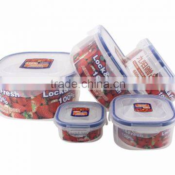 air tight seal food storage containers set