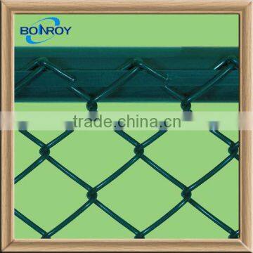 iso certificated chain link fence/diamond wire mesh and post manufacturer ( factory )