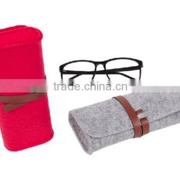 factory direct felt eyeglasses case /felt sunglasses case