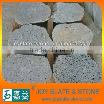 landscaping lava stone stepping stone