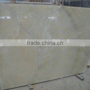 white onyx slab