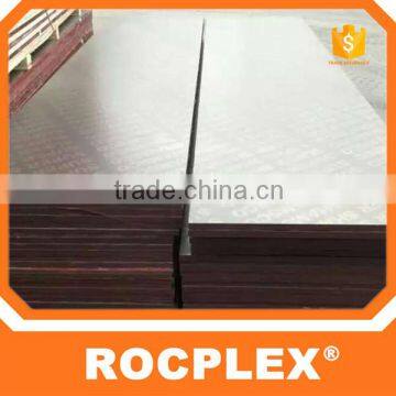 construction plywood 12mm hardwood core brown or black color film faced building plywood with best price