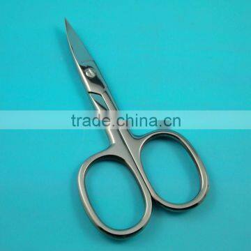 3.5mm thickness squared hole handle beauty manicure scissors