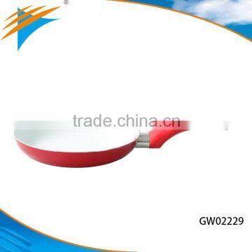Kitchen colorful handle Ceramic coating aluminum Frying pan