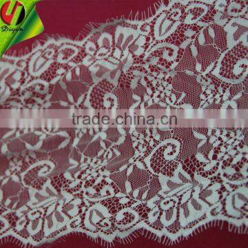 Elegant Design Eyelash Nylon Lace For Garment