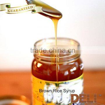 Popular brown rice syrup for fruit prparations