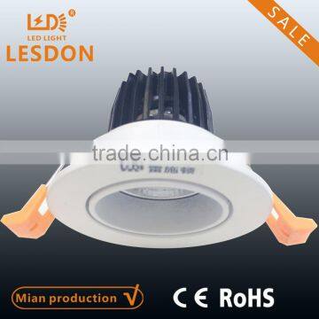 9w cob wall wash downlight for supermarket lighting