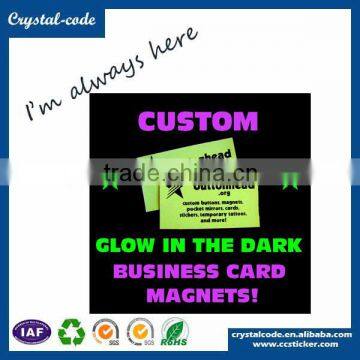 Glow in the dark wall sticker, fluorescent label sticker, Cartoon fashion promotion pvc sticker Packaging Label