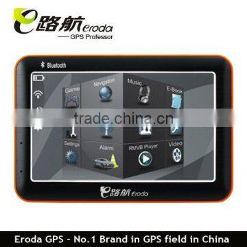 ERODA automative GPS with bluetooth, AVIN & FM transmitter