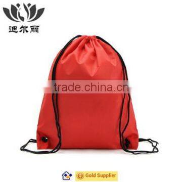 Waterproof Polyester drawstring bag/backpack