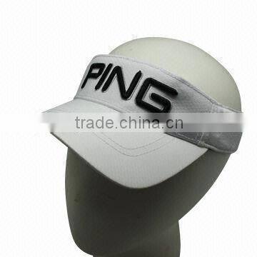 bulk pre-curved brim sun visor cap