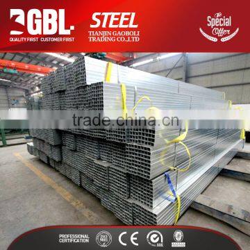 china wholesale greenhouse structure galvanized 1 inch square iron pipe