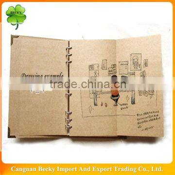 High quality wholesale brand cute cheap paper notebooks