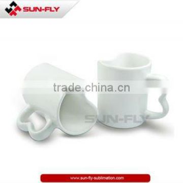 Ceramic Couple Sublimation Mug (SFS-MG05B)