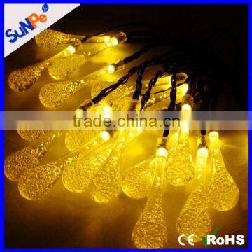 Wedding garden street decorative light solar energy LED short string christmas lights