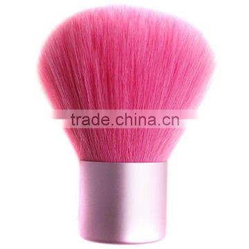 for makeup use small kabuki brush synthetic hair