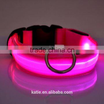 fancy LED dog collars LED training dog collar fiber optic LED dog collar