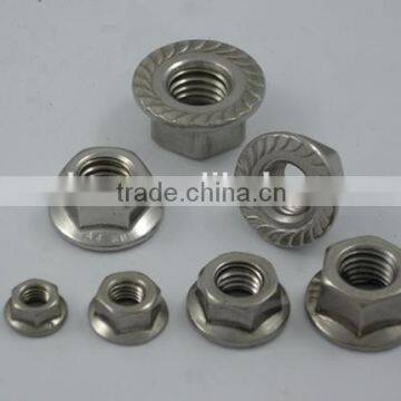 din6923 Serrated Flange Nut Metric Flange Nut