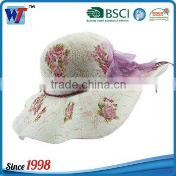 Ladies Big Brim Sun Hats Beach Hats in Straw