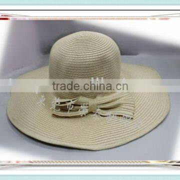 Elegant lady straw hat straw boater hats