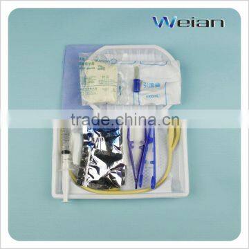 Cheap China Manufacture Disposable Sterile Urine Catheteration pack for sale