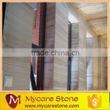 polished Grey marble wooden grain marble floor tile and slab