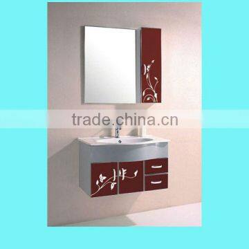 Fashion Red Color TB-9054 bathroom vanity,bathroom furniture China