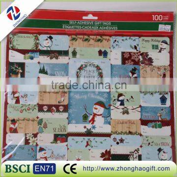 2016 China cheap Custom paper stickers