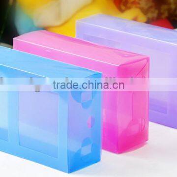 recyclable transparent plastic collapsible shoe box wholesale plastic shoe box