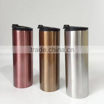 450ML double wall stainless steel insulated thermos travel coffee mug