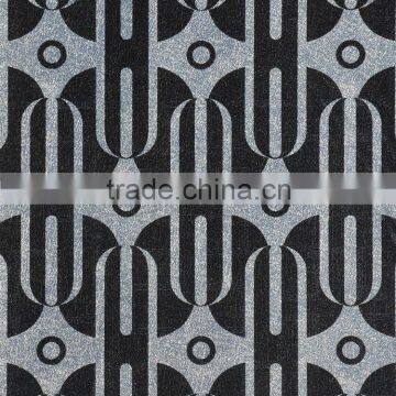 Italy modern classical gliitter wallpaper designs